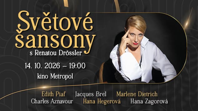 SVĚTOVÉ ŠANSONY s Renatou Drössler